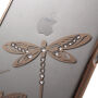 X-FITTED кейс за Apple iPhone 6 Plus / 6S Plus – златен с водни кончета и камъчета Swarovski