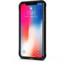 Spigen Signature защитен кейс от пластмаса и поликарбонат за Apple iPhone XS / iPhone X - черен