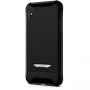 Spigen Signature защитен кейс от пластмаса и поликарбонат за Apple iPhone XS / iPhone X - черен
