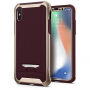 Spigen Signature защитен кейс от пластмаса и поликарбонат за Apple iPhone XS / iPhone X - златен