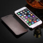 Огледален отварящ се / флип калъф за Apple iPhone 8 / 7 - черен