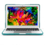 Удароустойчив капак с накланящи се крачета за MacBook Pro 13" (A1706 / A1708 / A1989 / A2159) - тюркоазено