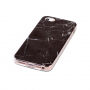 Защитен пластмасов кейс за iPhone 5 / 5S / SE (2016) – черен мрамор