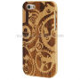 Дървен калъф за Apple iPhone 5 - стиймпънк