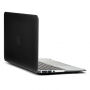 LENTION матов калъф за MacBook Air 13" (model A1369 / A1466) - черен