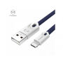 MCDODO USB кабел за синхронизация и зареждане за Apple iPhone - 1m - син
