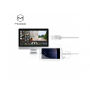 MCDODO USB кабел с lightning / micro USB / USB-C конектори за Apple iPhone - 1m - бял