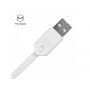 MCDODO USB кабел с lightning / micro USB / USB-C конектори за Apple iPhone - 1m - бял