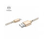 MCDODO USB кабел с два lightning конектора за Apple iPhone - 1m - златен