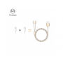 MCDODO USB кабел с два lightning конектора за Apple iPhone - 1m - златен
