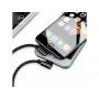 MCDODO USB кабел с lightning конектор за Apple iPhone / iPad / iPod - 1,2 m - черен