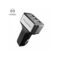 MCDODO зарядно за кола с три порта (5V / 5.2A) за Apple iPhone / iPad / iPod - сива