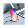 MCDODO безжично правоъгълно зарядно /стойка за iPhone - бяла