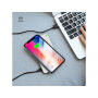 MCDODO безжично правоъгълно зарядно /стойка за iPhone - бяла