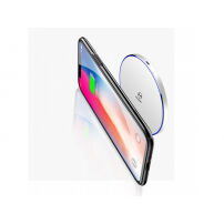 MCDODO безжично зарядно с подсветка за Apple iPhone - бяла