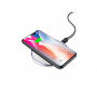 MCDODO безжично зарядно с подсветка за Apple iPhone - бяла