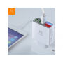 MCDODO зарядно с три USB порта и дигитален дисплей за Apple iPhone / iPad / iPod - бяла