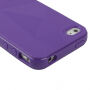 Защитен калъф за iPhone 4 / 4S - лилаво