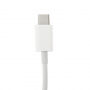 Kабел за зареждане и пренос на данни USB-C / USB-C за iPhone / iPad / MacBook / AirPods - 2 m - бял