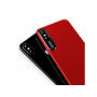 MCDODO защитен кейс с алуминиев слой за защита на камерата за Apple iPhone XS / iPhone X - червен