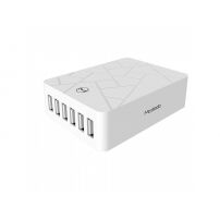 MCDODO зарядно с шест USB порта за Apple iPhone / iPad / iPod - бяла