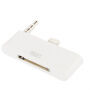 Адаптер от 30pin конектор към lightning с аудио 3,5 mm жак конектор за iPhone 6 Plus / 6S Plus - бяла