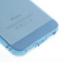 Прозрачен калъф за Apple iPhone S5 / 5S / SE (2016) - син