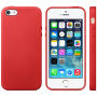 Елегантен калъф за Apple iPhone 5 / 5S / SE (2016) – червен