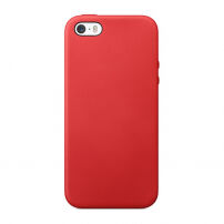 Елегантен калъф за Apple iPhone 5 / 5S / SE (2016) – червен