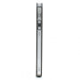 Калъф / кейс бъмпер за Apple iPhone 5 / 5S / SE (2016) – черен / прозрачен