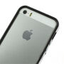 Калъф / кейс бъмпер за Apple iPhone 5 / 5S / SE (2016) – черен / прозрачен