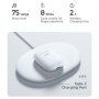 Joyroom JR-T13 безжични слушалки с калъф за зареждане за iPhone / iPad - бяла