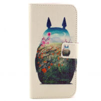 Калъф със слотове за карти за Apple iPhone 6 / 6S - Totoro