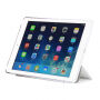 Rainbow Smart калъф / кейс с функция за сън и стойка за Apple iPad 9,7" (2017) – черно-бял