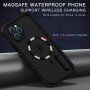 RedPepper удароустойчив калъф водоустойчив с MagSafe зареждане за iPhone 12 Pro Max - черно