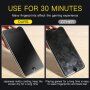 AG Super устойчиво закалено матово стъкло за iPhone 12 mini - черно
