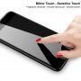 IMAK Super устойчиво Anti-spy закалено стъкло за iPhone 12 mini - черно