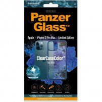 PanzerGlass ClearCase Антибактериален кейс за Apple iPhone 12 Pro Max - син