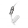 BASEUS изключително тънък гумен калъф за Apple Watch 38mm (ширина 0,65mm) - прозрачно