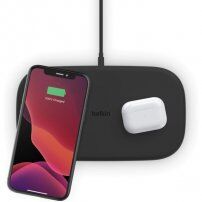 Belkin TrueFreedom PRO 10W безжично зарядно за iPhone / AirPods - черна