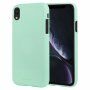 MERCURY GOOSPERY Liquid силиконов кейс за iPhone XR - ментово зелен