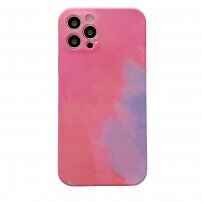Силиконов защитен кейс за iPhone 11 Pro Max - розово-лилав