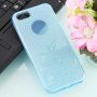 Блестящ кейс за iPhone 5 / 5S / SE (2016) - син