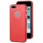 Блестящ кейс за iPhone 5 / 5S / SE (2016) - червен