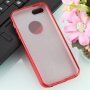 Блестящ кейс за iPhone 5 / 5S / SE (2016) - червен