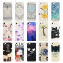 Кейс от мека пластмаса за Apple iPhone SE (2016) / 5S / 5 - ловец на сънища с цветни пера