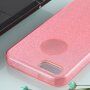 Блестящ кейс за iPhone 5 / 5S / SE (2016) - розов