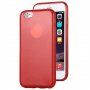 Блестящ кейс за iPhone 6 / 6S - червен