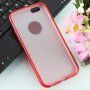Блестящ кейс за iPhone 6 / 6S - червен