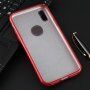 Блестящ кейс за iPhone XS Max - червен